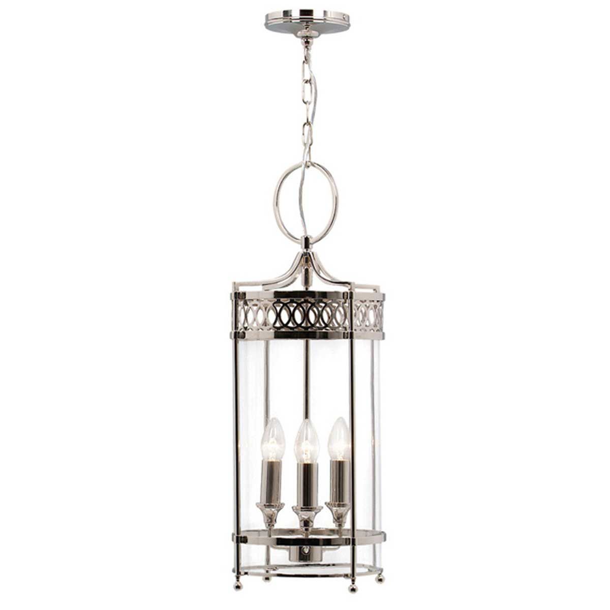 Guildhall-Anhänger - Poliertes Nickel - Elsteadlighting - leuchtengrosshandel24