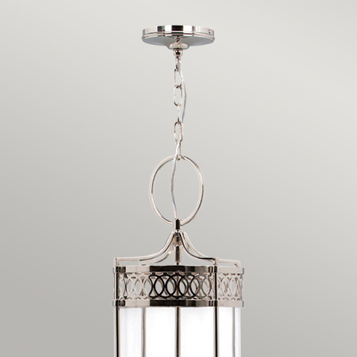 Guildhall-Anhänger - Poliertes Nickel - Elsteadlighting - leuchtengrosshandel24