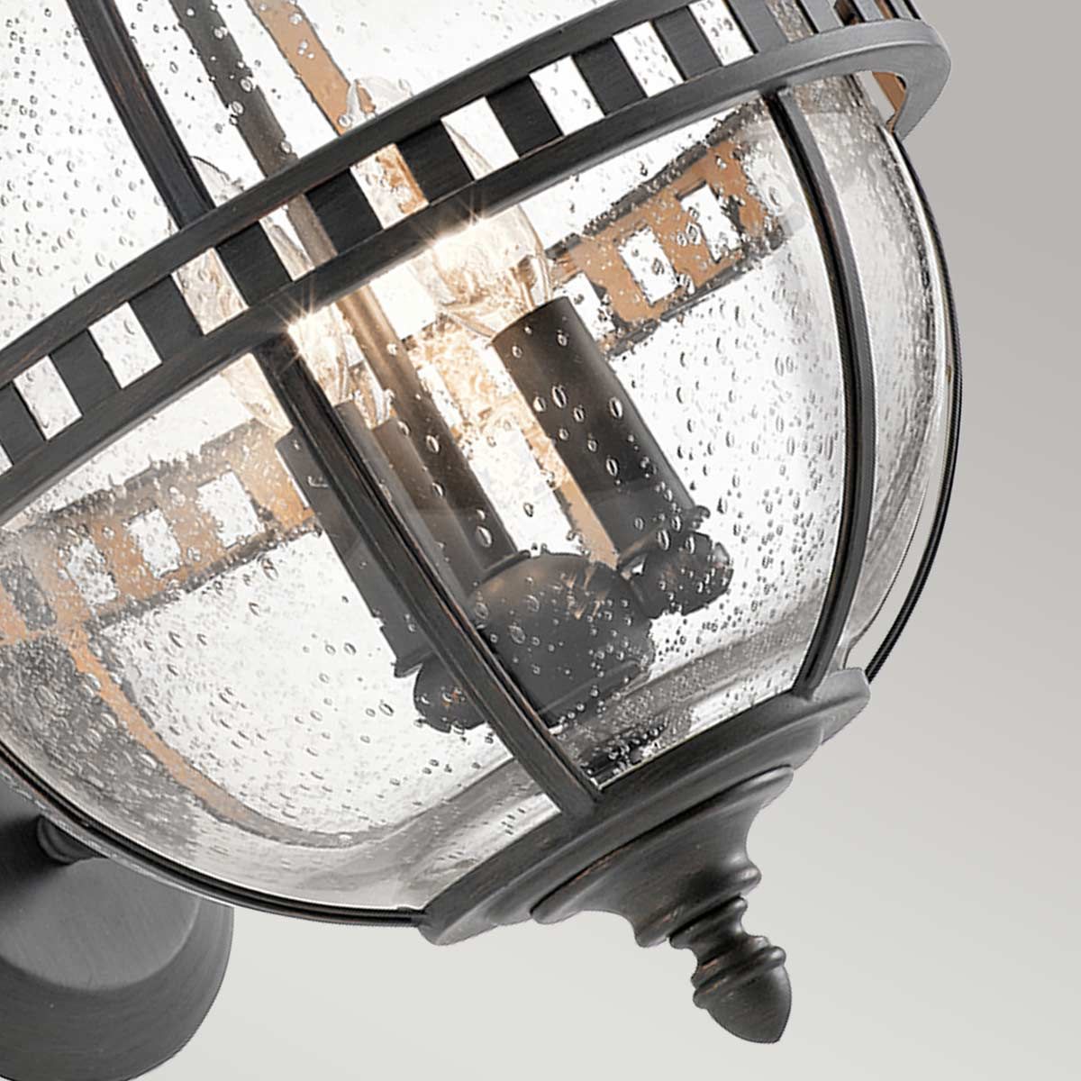 Halleron 3 - flammige Wandlaterne - Londonderry - Elsteadlighting - KL - HALLERON - 2M