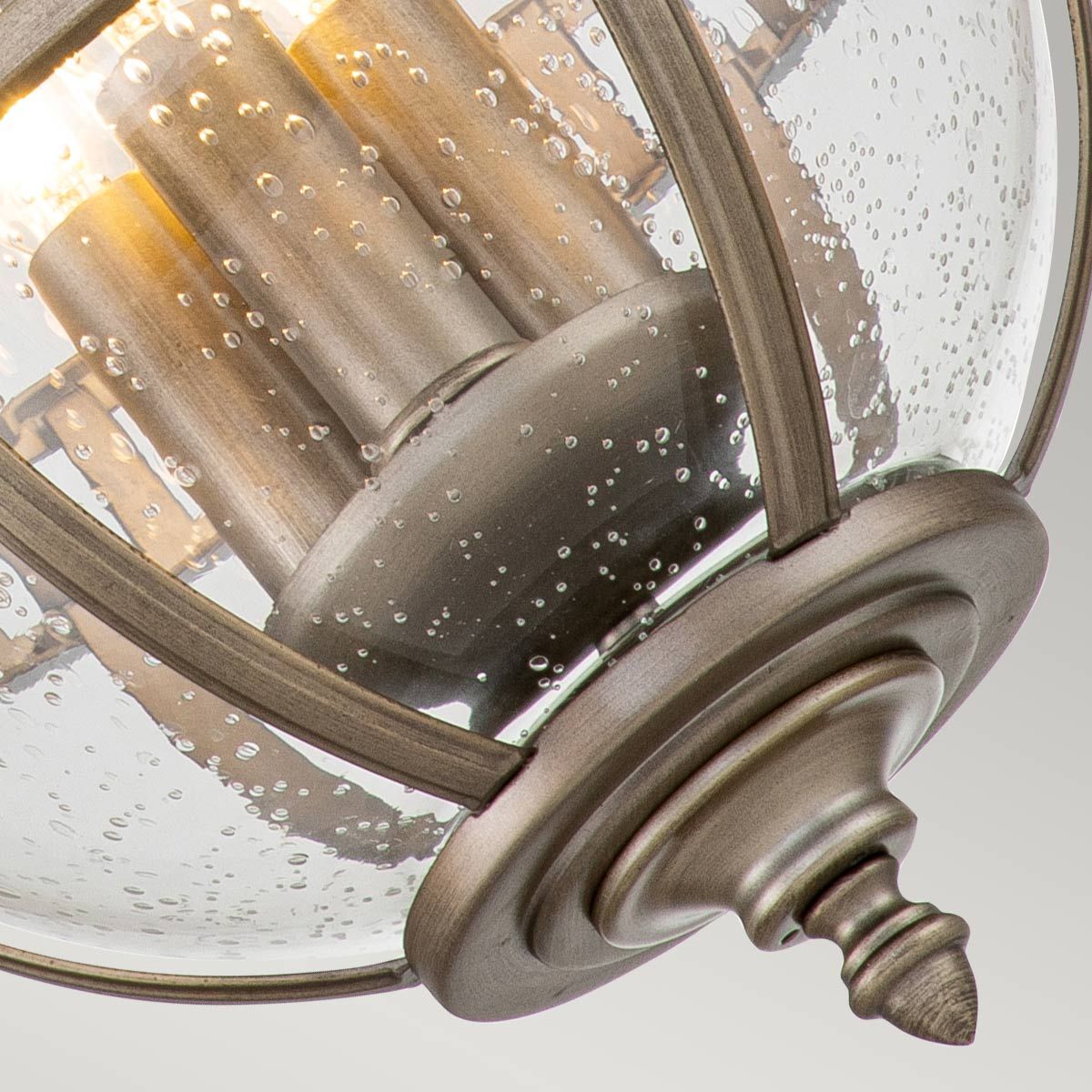Halleron 3 - Licht - Kettenlaterne - brünierte Bronze - Elsteadlighting - KL - HALLERON - 8M - BU
