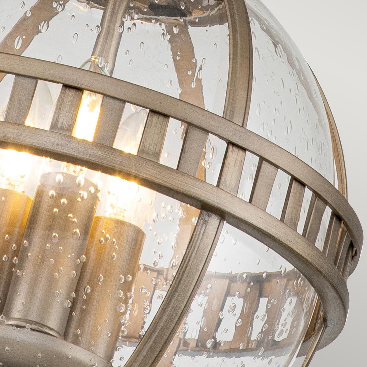 Halleron 3 - Licht - Kettenlaterne - brünierte Bronze - Elsteadlighting - KL - HALLERON - 8M - BU