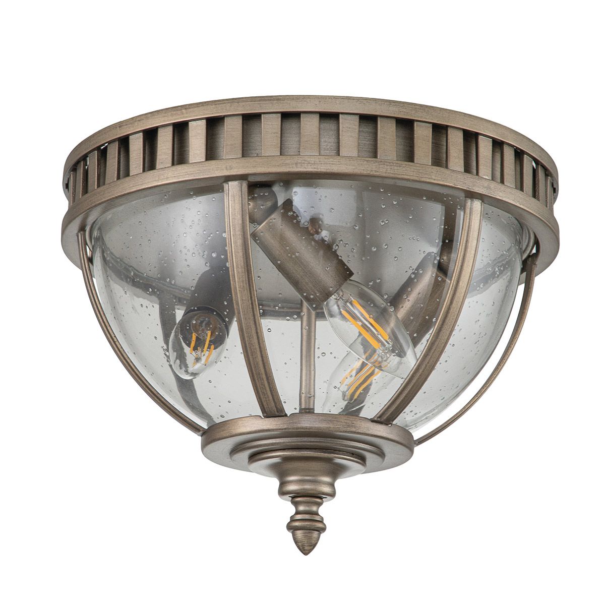 Halleron Deckenleuchte, 3 - flammig, brünierte Bronze - Elsteadlighting - KL - HALLERON - F - BU
