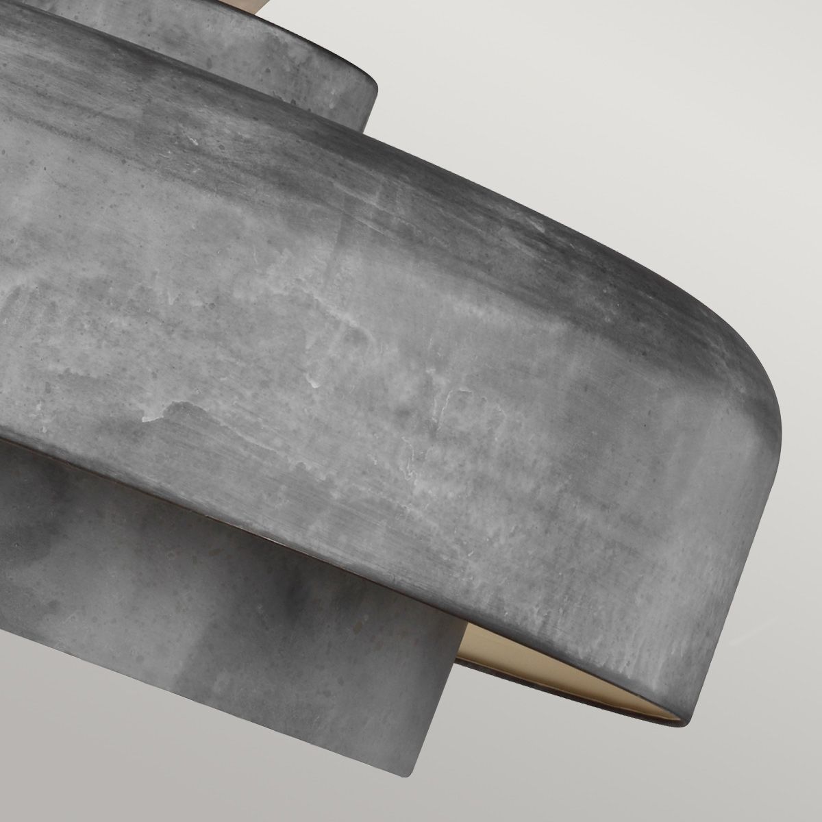 Haymarket 1-flammige Pendelleuchte - verwittertes verzinktes - Elsteadlighting - leuchtengrosshandel24