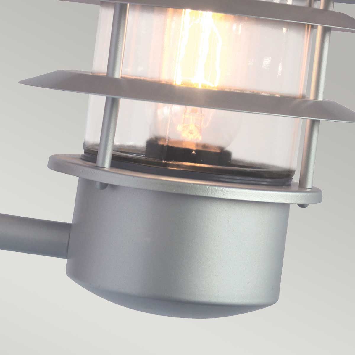 Helsingor 1 - flammige PIR - Wandlaterne - Silber - Elsteadlighting - HELSINGOR - PIR