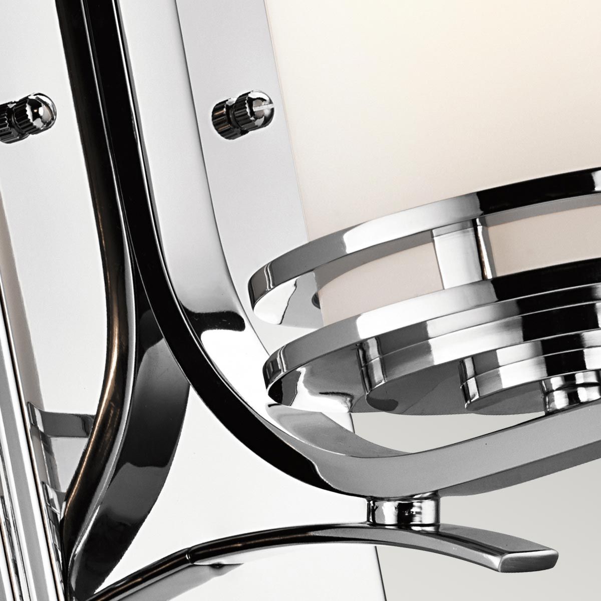 Hendrik 1-flammige Wandleuchte - Poliertes Chrom - Elsteadlighting - leuchtengrosshandel24