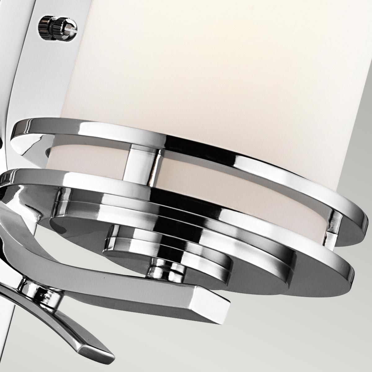 Hendrik 1-flammige Wandleuchte - Poliertes Chrom - Elsteadlighting - leuchtengrosshandel24