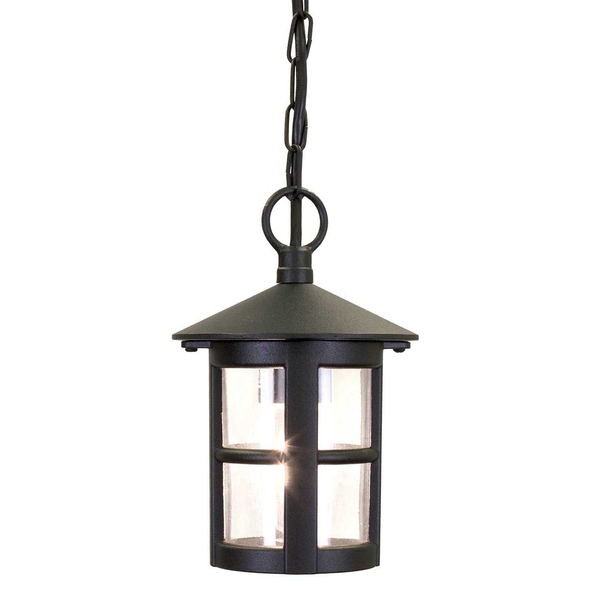Hereford 1 - flammige Kettenlaterne - Schwarz - Elsteadlighting - BL21B - BLACK