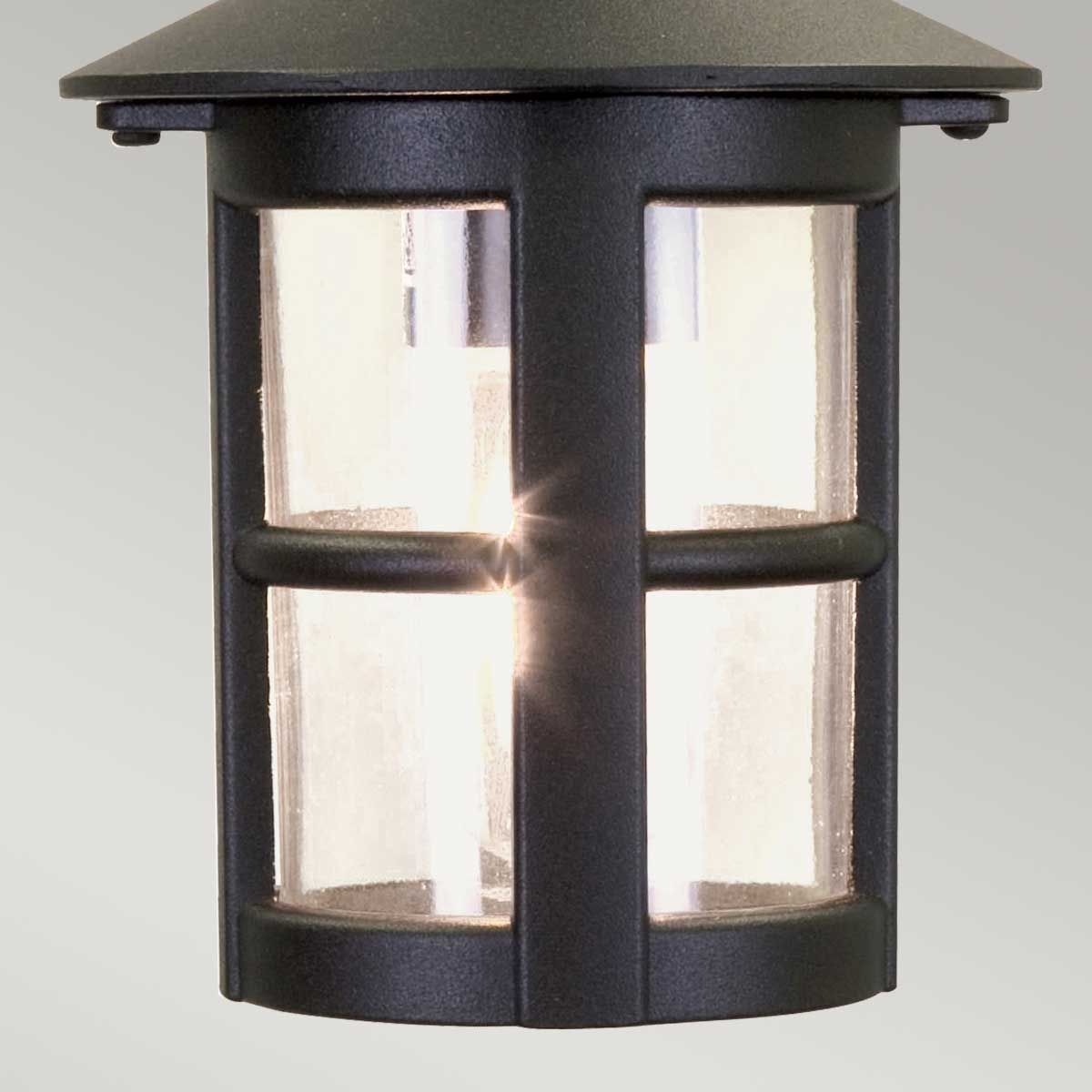 Hereford 1 - flammige Kettenlaterne - Schwarz - Elsteadlighting - BL21B - BLACK