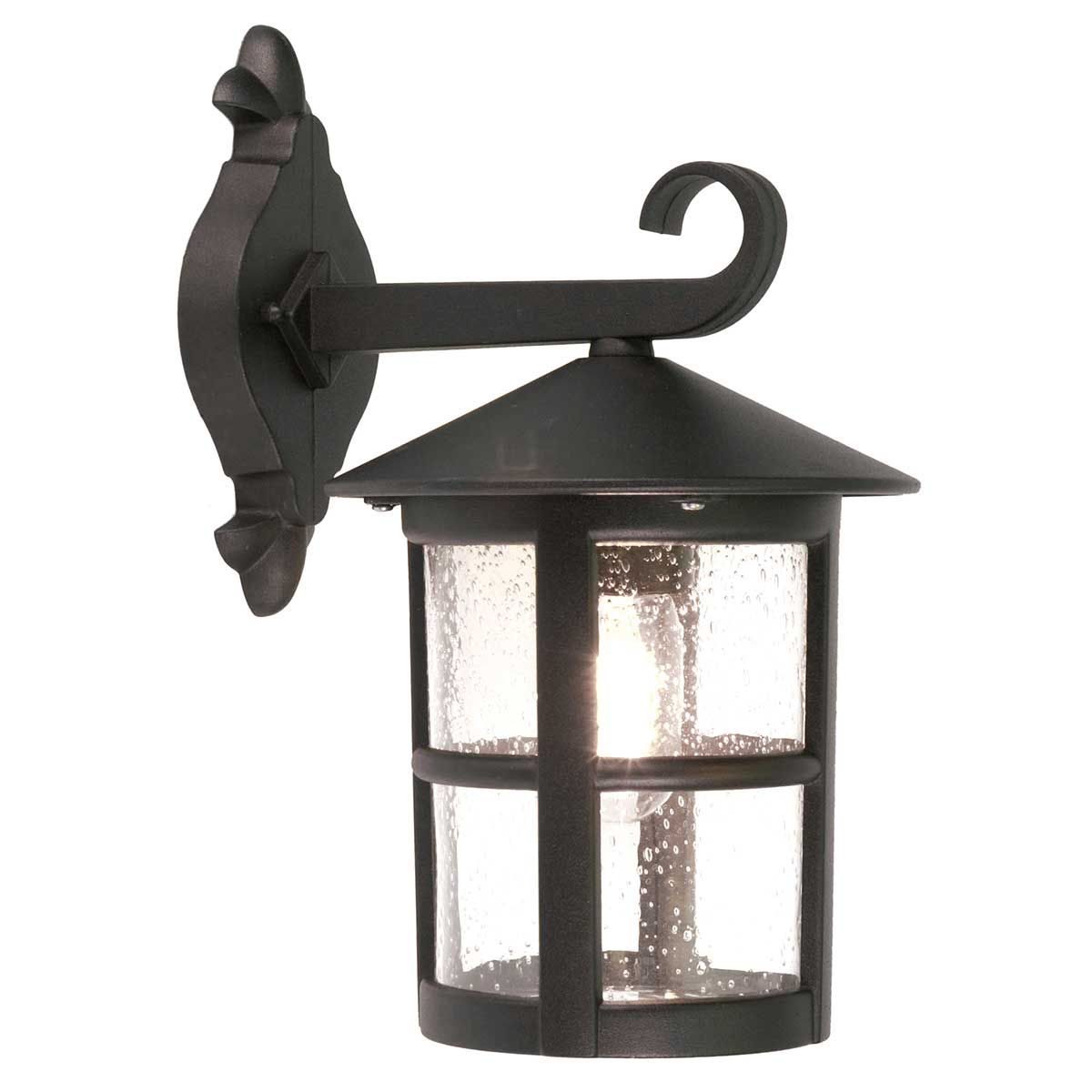 Hereford Wandlaterne, groß, 1 Licht, Schwarz - Elsteadlighting - BL21 - G - BLACK