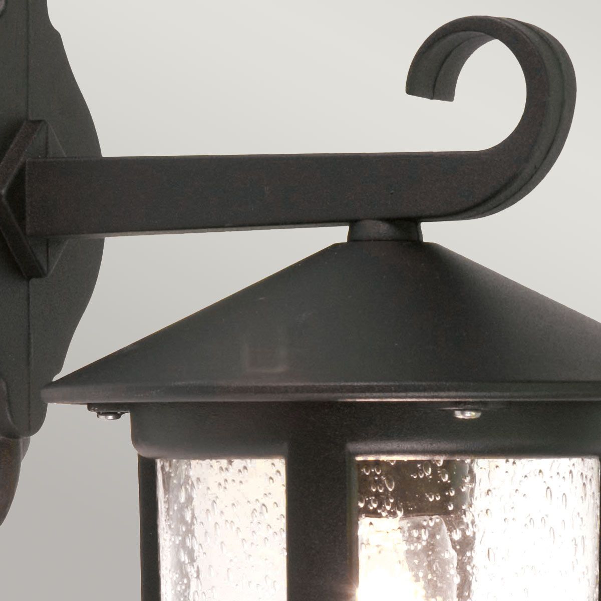 Hereford Wandlaterne, groß, 1 Licht, Schwarz - Elsteadlighting - BL21 - G - BLACK