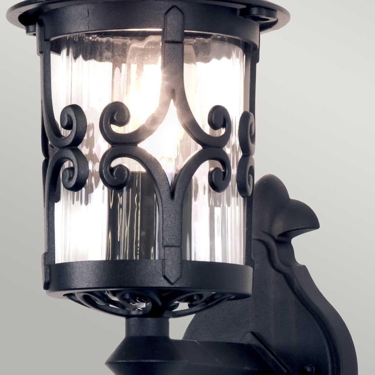 Hereford Wandlaterne mit 1 Licht, Schwarz - Elsteadlighting - BL10 - BLACK