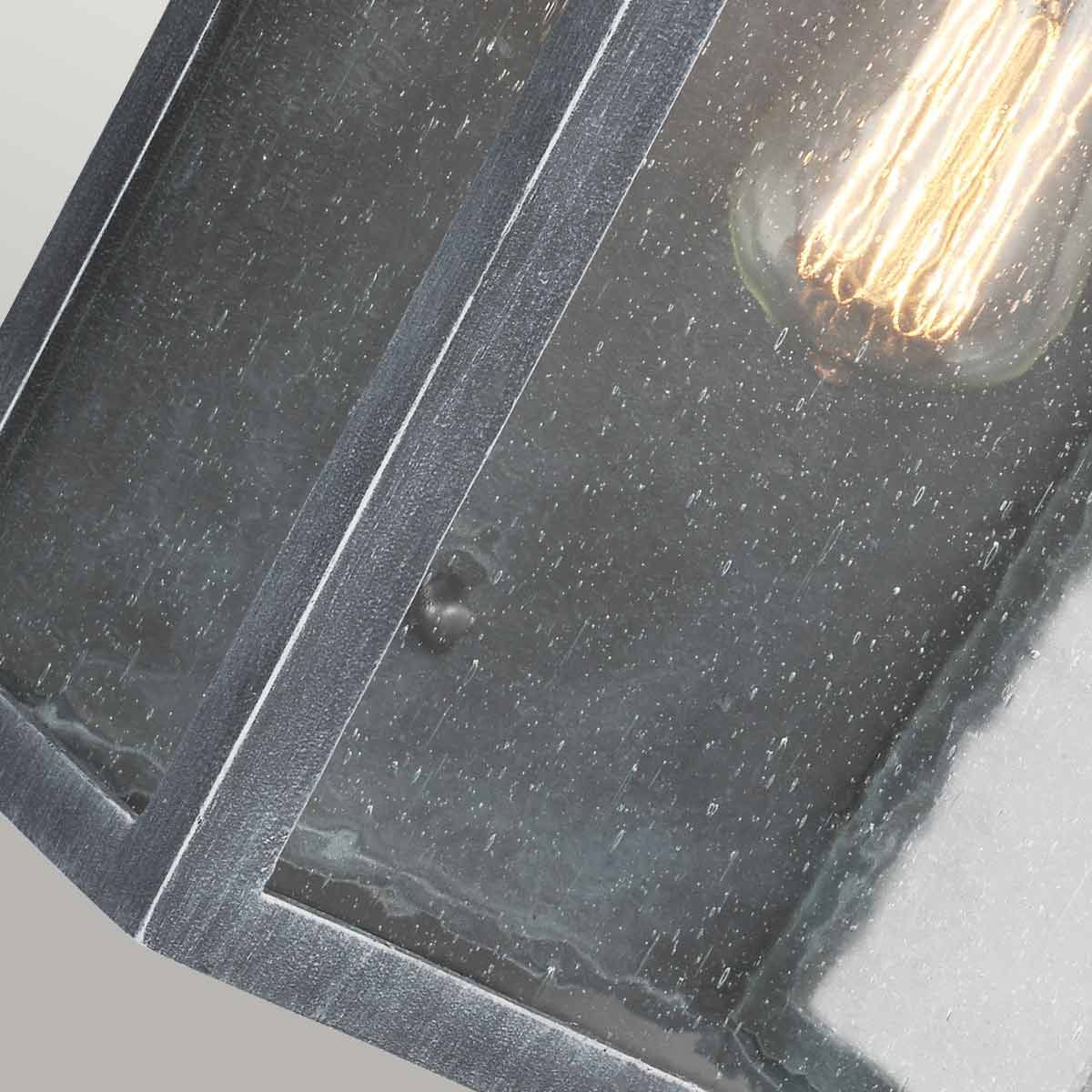 Hodges 1 - flammige große Wandlaterne - Ascheschwarz - Elsteadlighting - FE - HODGES - L