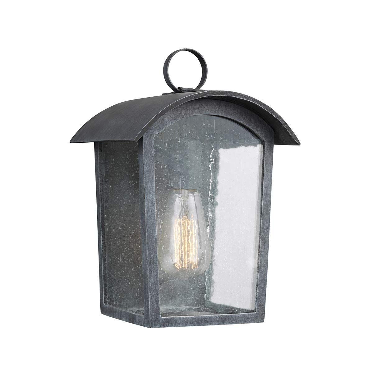 Hodges 1 - flammige kleine Wandlaterne - Ascheschwarz - Elsteadlighting - FE - HODGES - S