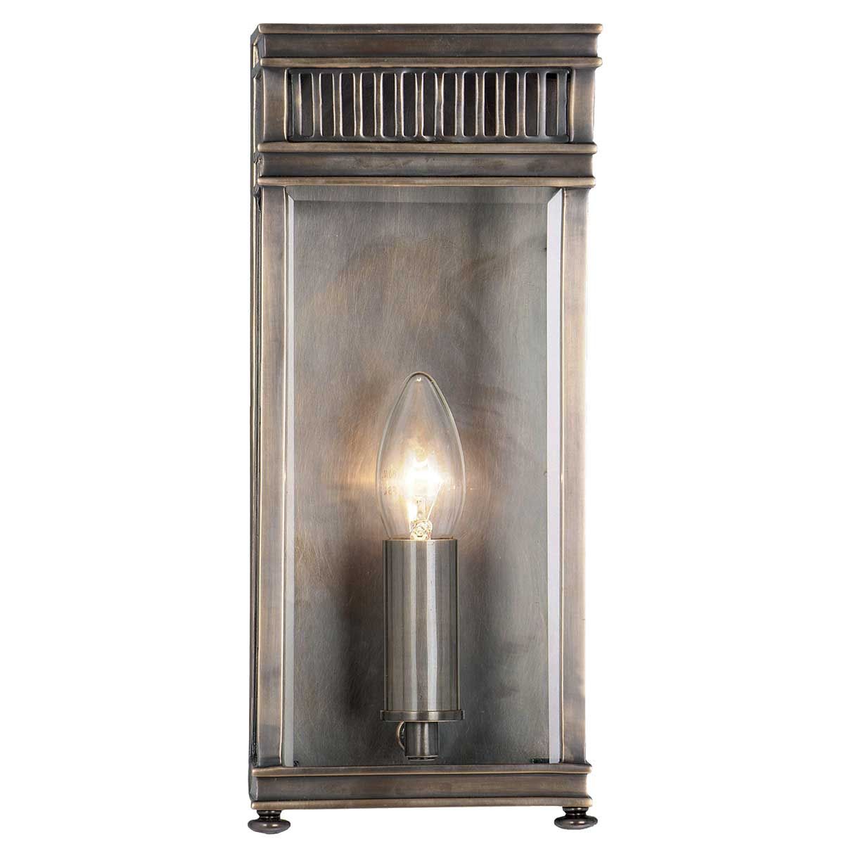 Holborn 1-flammige Halblaterne klein - Dunkelbronze - Elsteadlighting - leuchtengrosshandel24