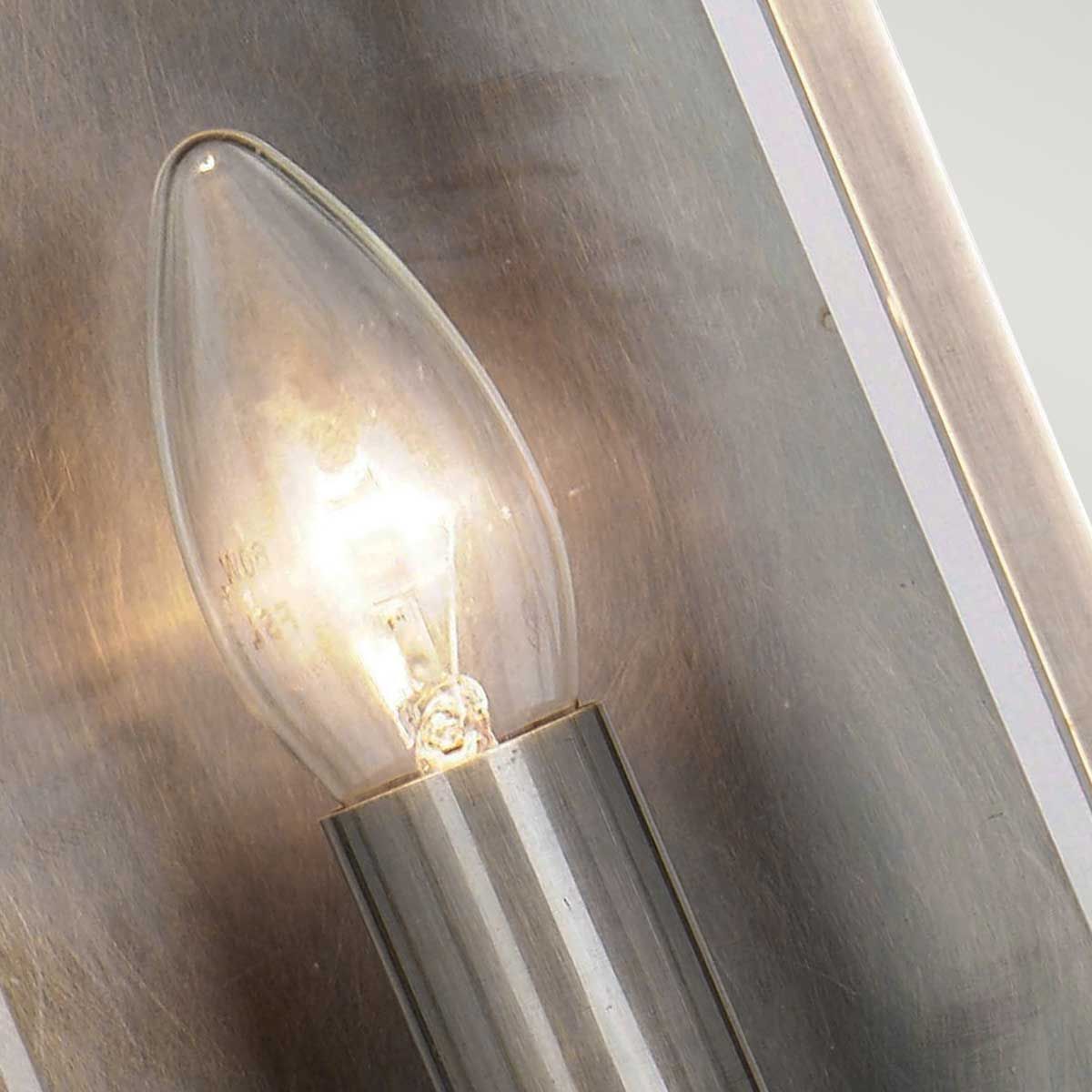 Holborn 1-flammige Halblaterne klein - Dunkelbronze - Elsteadlighting - leuchtengrosshandel24