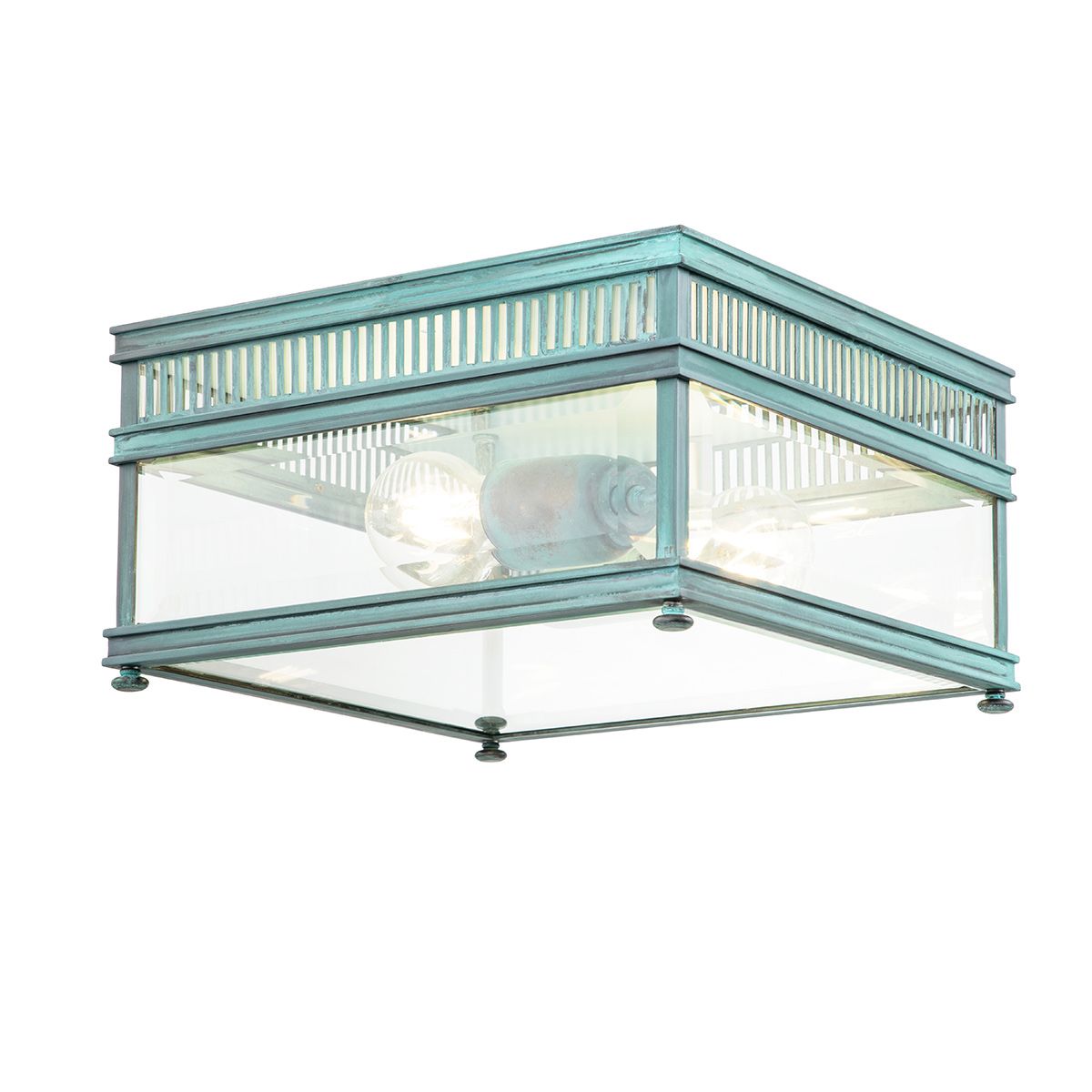Holborn 2 - flammige Deckenleuchte - Grünspan - Elsteadlighting - HOLBORN - F - VDG