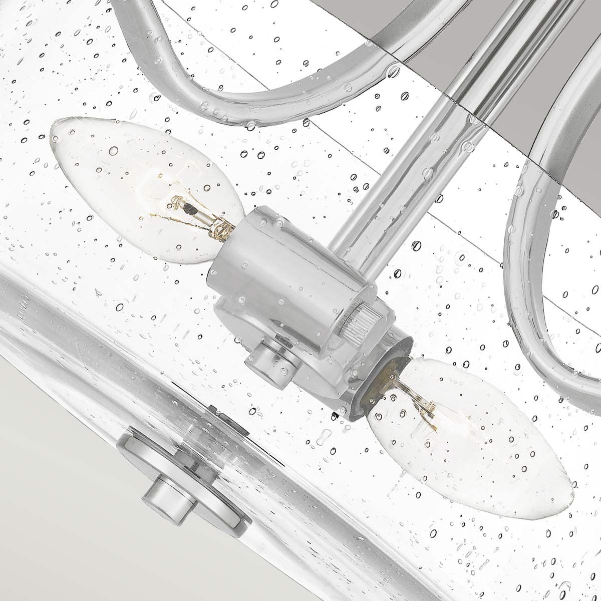 Hollister 2-flammige Halbdeckenleuchte, poliertes Nickel - Elsteadlighting - leuchtengrosshandel24