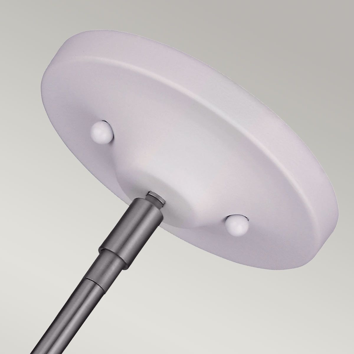 Holloway 4-flammige Pendelleuchte - Weiß - Gebürsteter Stahl/Weiß - Elsteadlighting - leuchtengrosshandel24