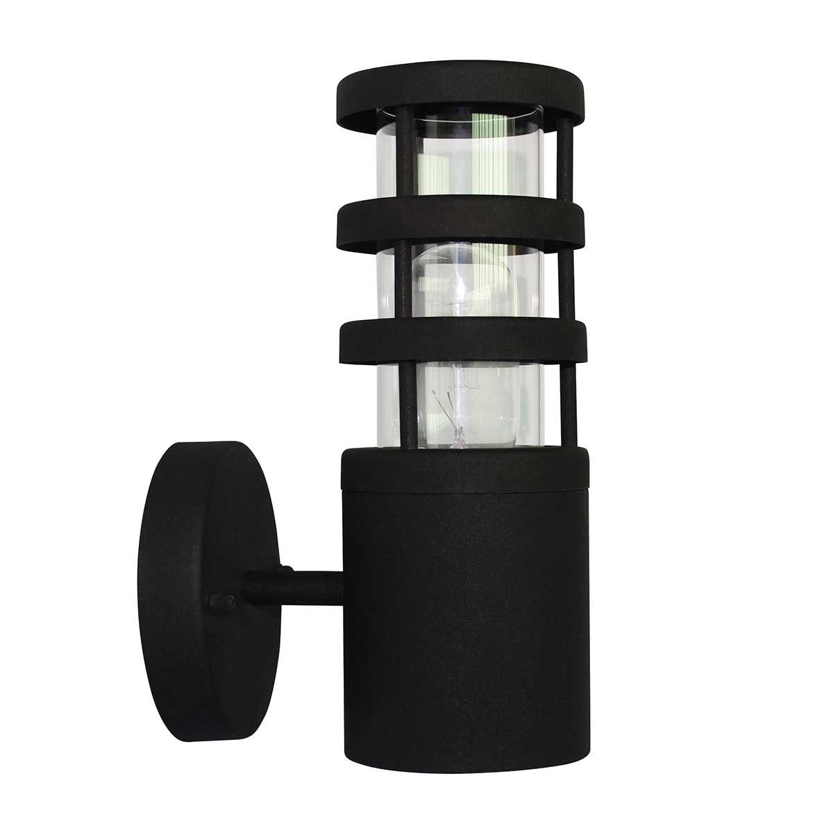 Hornbaek 1 - flammige Wandlaterne - Schwarz - Elsteadlighting - HORNBAEK - W1