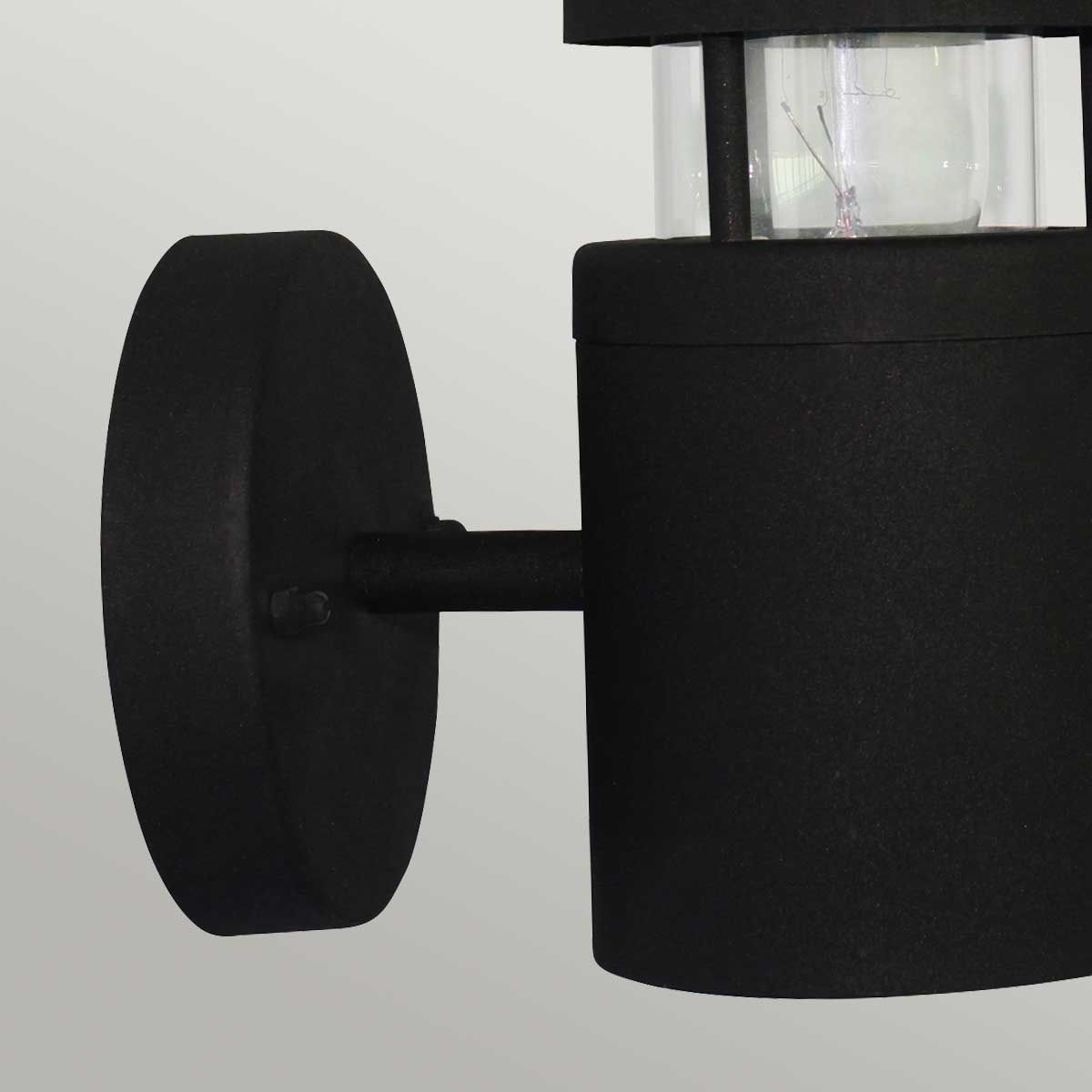 Hornbaek 1 - flammige Wandlaterne - Schwarz - Elsteadlighting - HORNBAEK - W1