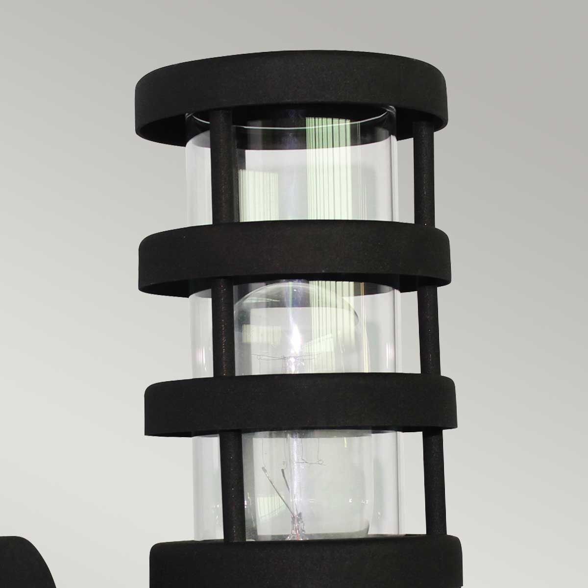 Hornbaek 1 - flammige Wandlaterne - Schwarz - Elsteadlighting - HORNBAEK - W1