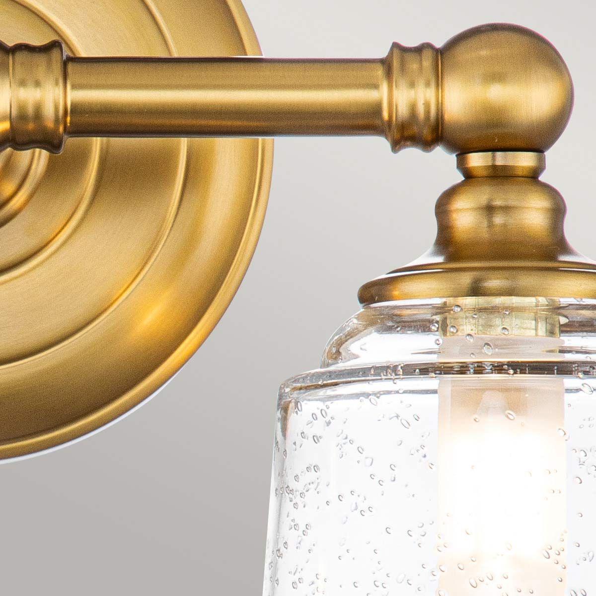 Huguenot Lake 2-flammige Wandleuchte - brüniertes Messing - Elsteadlighting - leuchtengrosshandel24