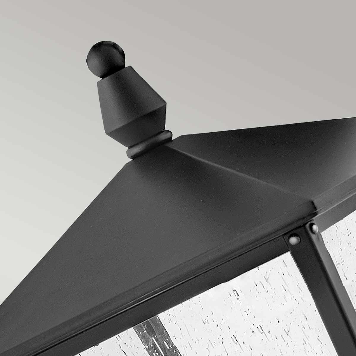 Huntersfield 2 - flammige mittelgroße Standlaterne - Schwarz - Elsteadlighting - HK - HUNTERSFIELD3 - M - BK