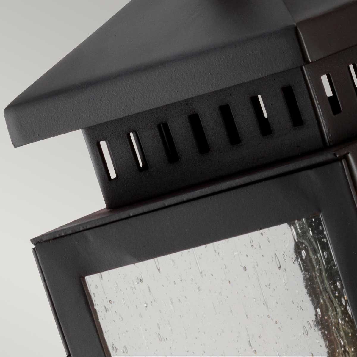Hythe 1 - flammige Wandlaterne - Altbronze - Elsteadlighting - HYTHE