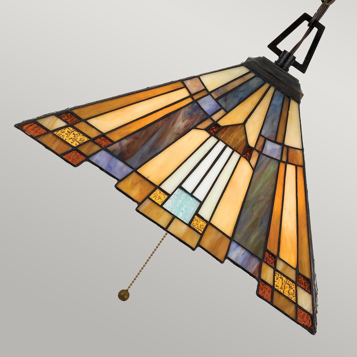 Inglenook 3-flammige Pendelleuchte - A - Valiant Bronze - Elsteadlighting - leuchtengrosshandel24