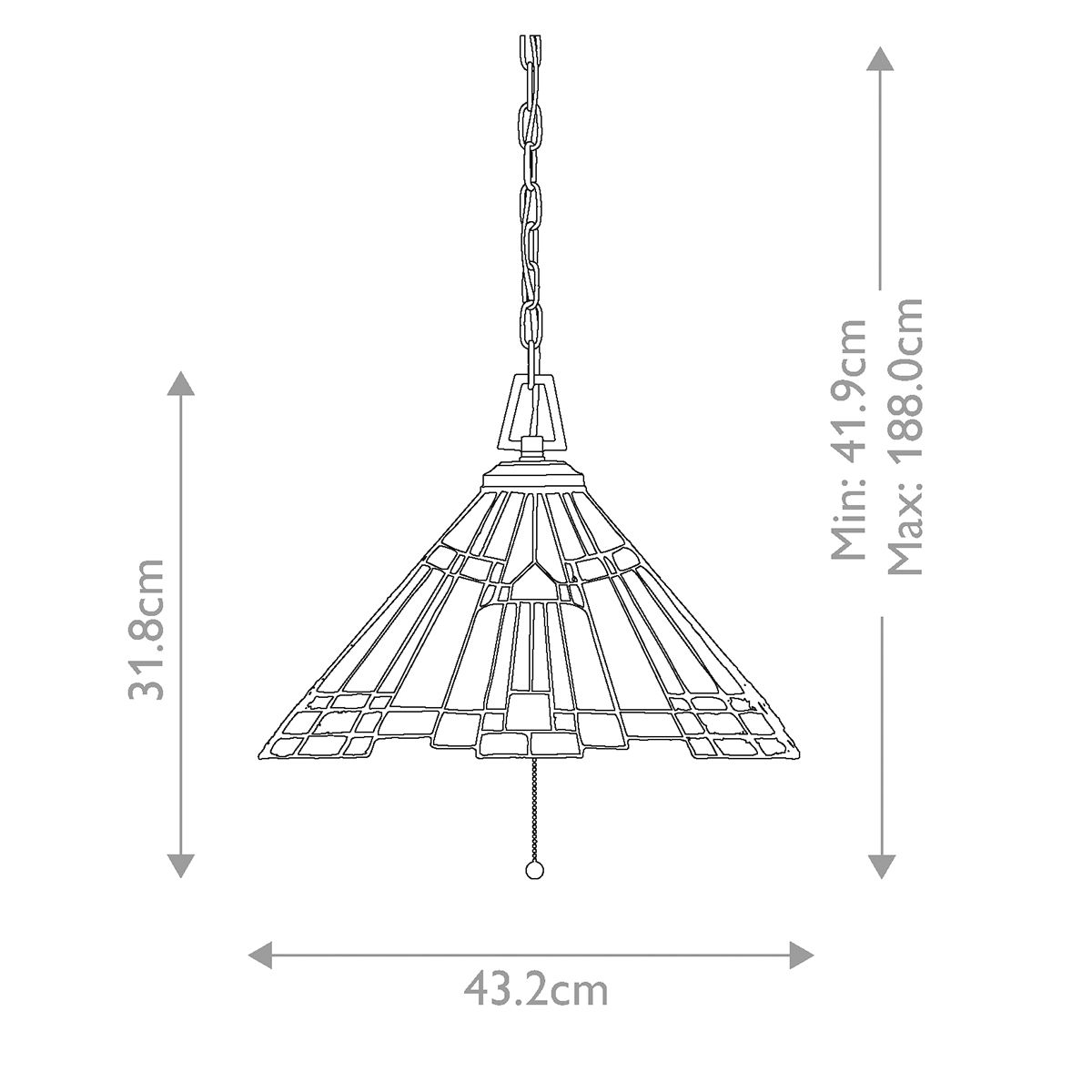 Inglenook 3-flammige Pendelleuchte - A - Valiant Bronze - Elsteadlighting - leuchtengrosshandel24