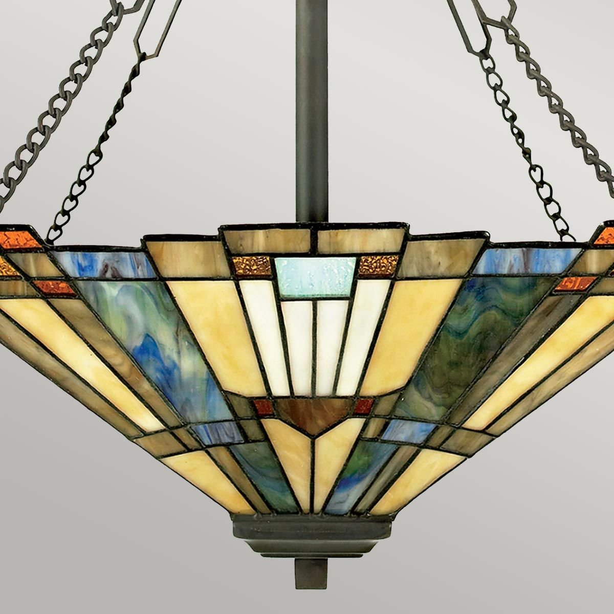Inglenook 3-flammige Pendelleuchte - B - Valiant Bronze - Elsteadlighting - leuchtengrosshandel24