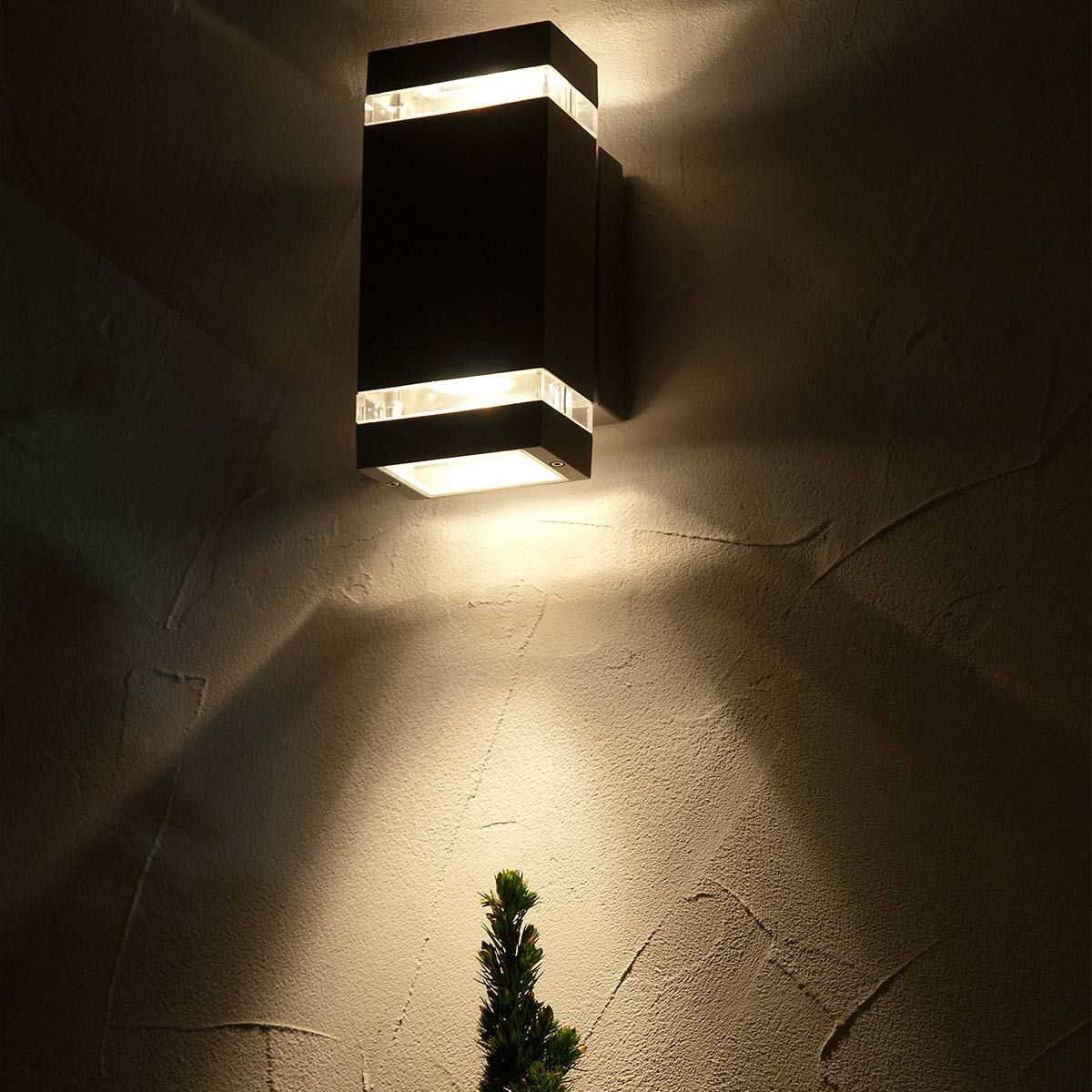 Jannik 2 - flammige LED - Wandleuchte - Graphit - Elsteadlighting - JANNIK - LED2