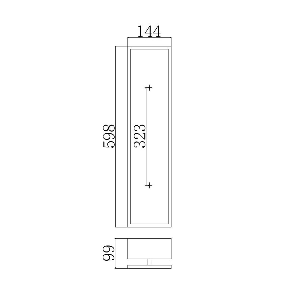 Kenney 4-flammige LED-Wandleuchte - Sonnenaufgangssilber - Elsteadlighting - leuchtengrosshandel24