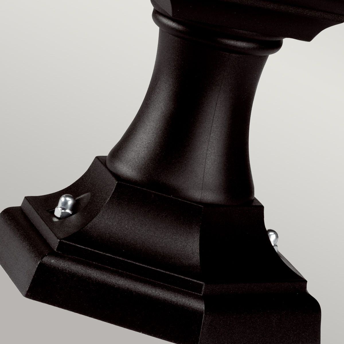 Kerry 1 - flammige Sockel - /Verandaleuchte, Schwarz - Elsteadlighting - KERRY - PED - POR