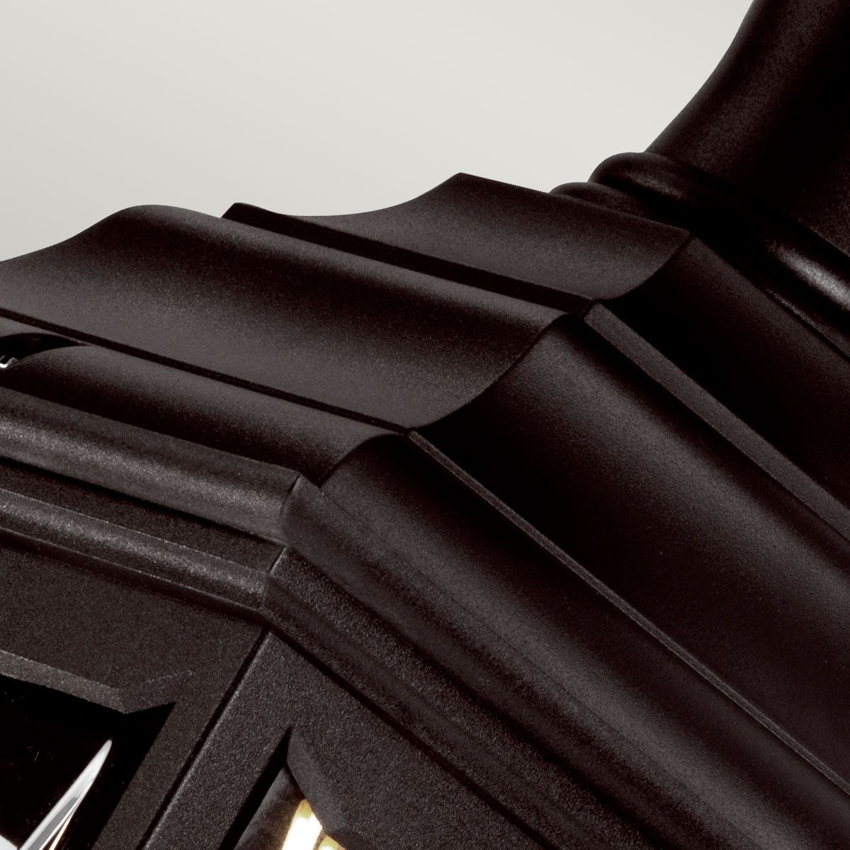 Kerry 1 - flammige Sockel - /Verandaleuchte, Schwarz - Elsteadlighting - KERRY - PED - POR