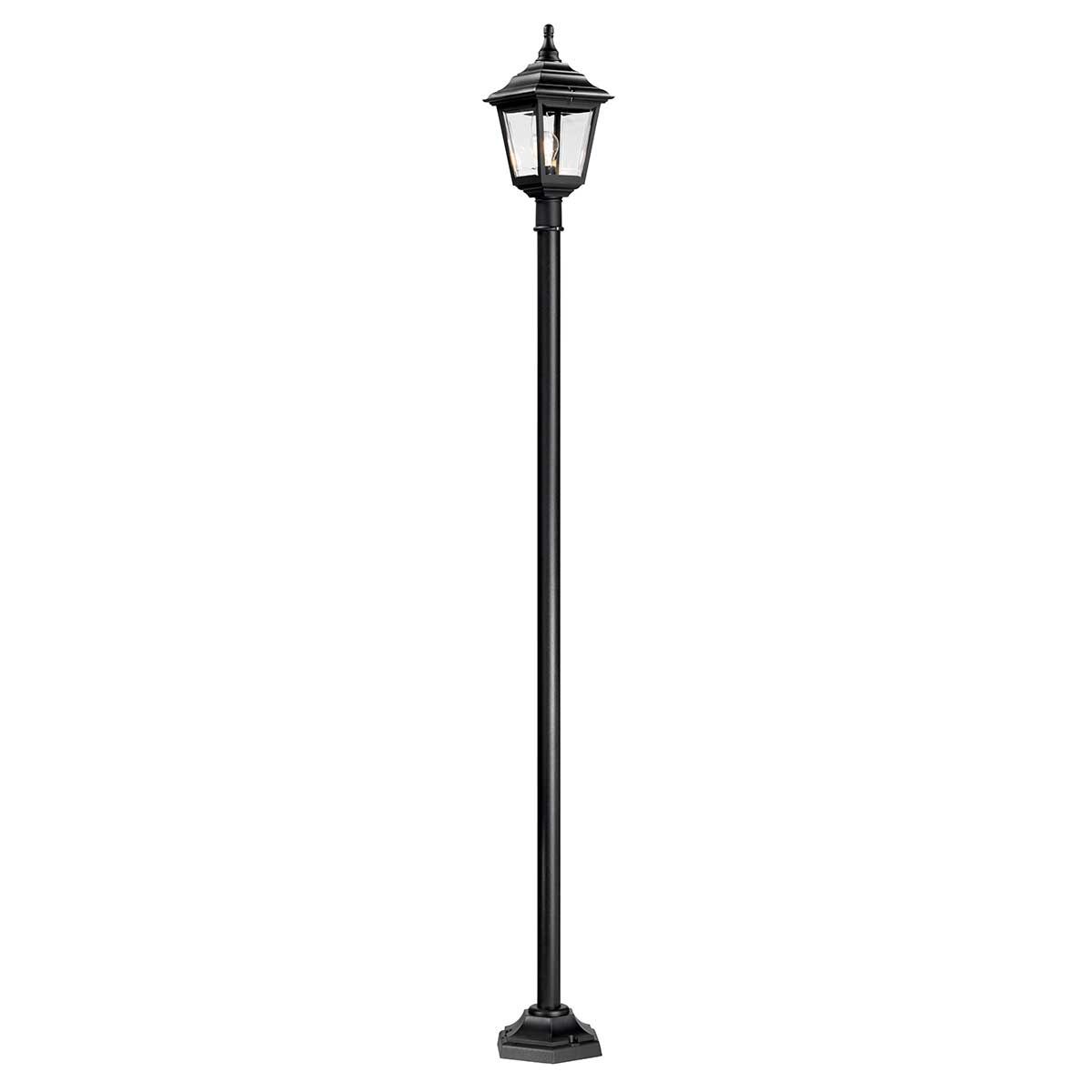 Kerry Laternenpfahl mit 1 Licht, Schwarz - Elsteadlighting - KERRY - POST