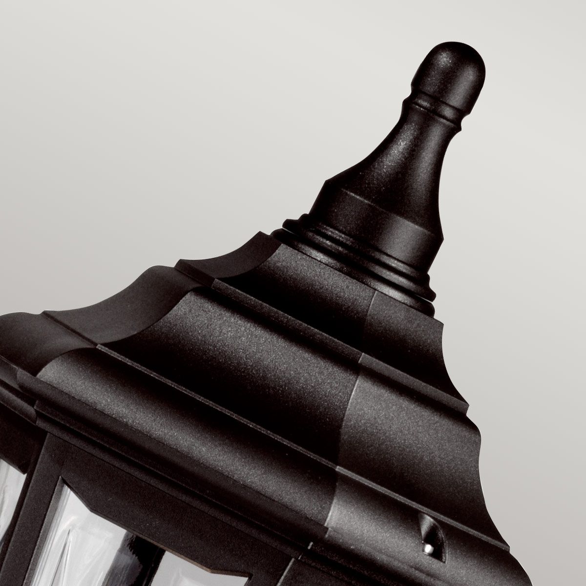 Kinsale Säulenlaterne mit 1 Licht, Schwarz - Elsteadlighting - KINSALE - PILLAR