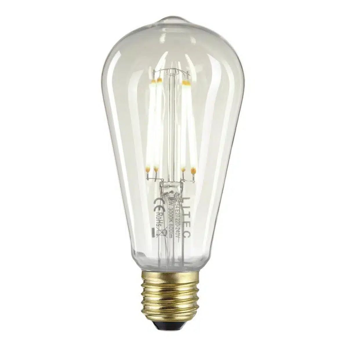 Klare Edison LED E27 Lampe - Klares Glas - Elsteadlighting - leuchtengrosshandel24