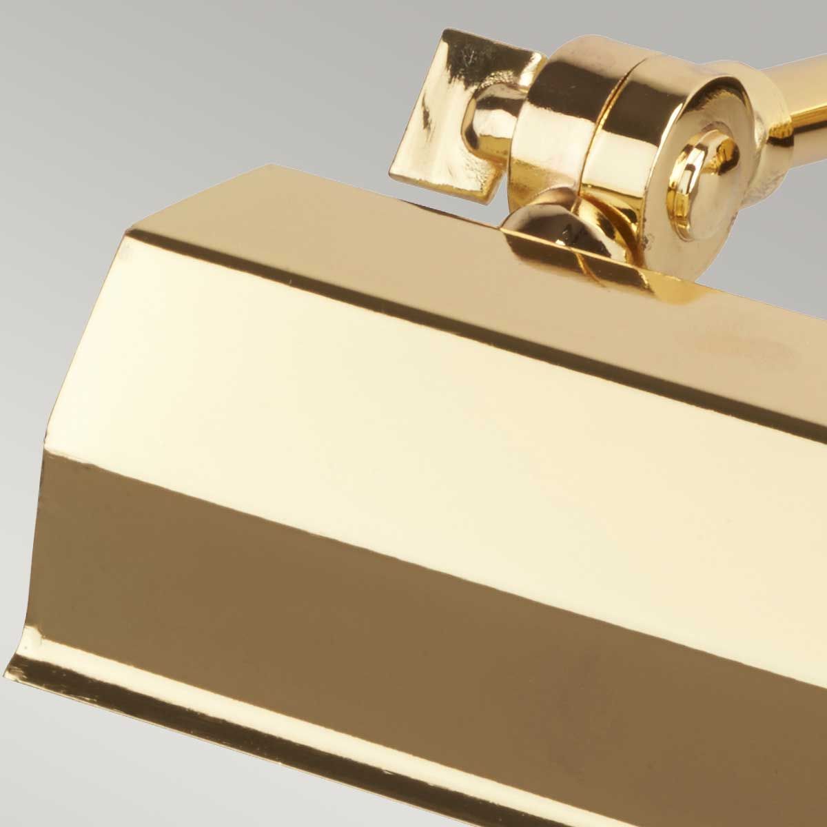 Kleine Bilderleuchte Chawton - Poliertes Messing - Elsteadlighting - leuchtengrosshandel24