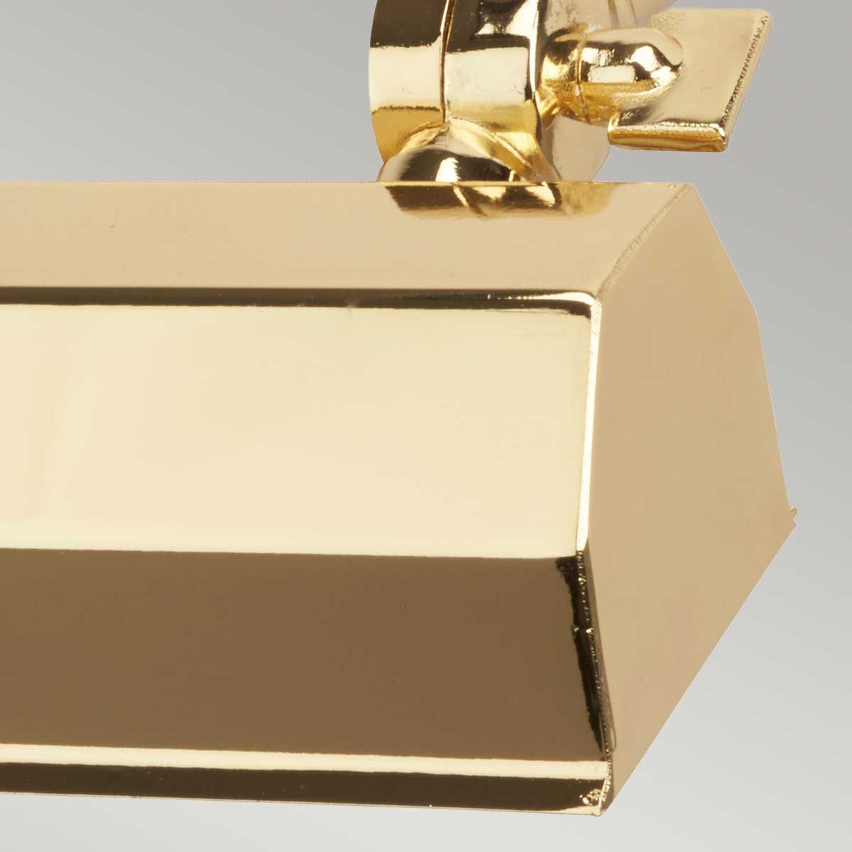 Kleine Bilderleuchte Chawton - Poliertes Messing - Elsteadlighting - leuchtengrosshandel24