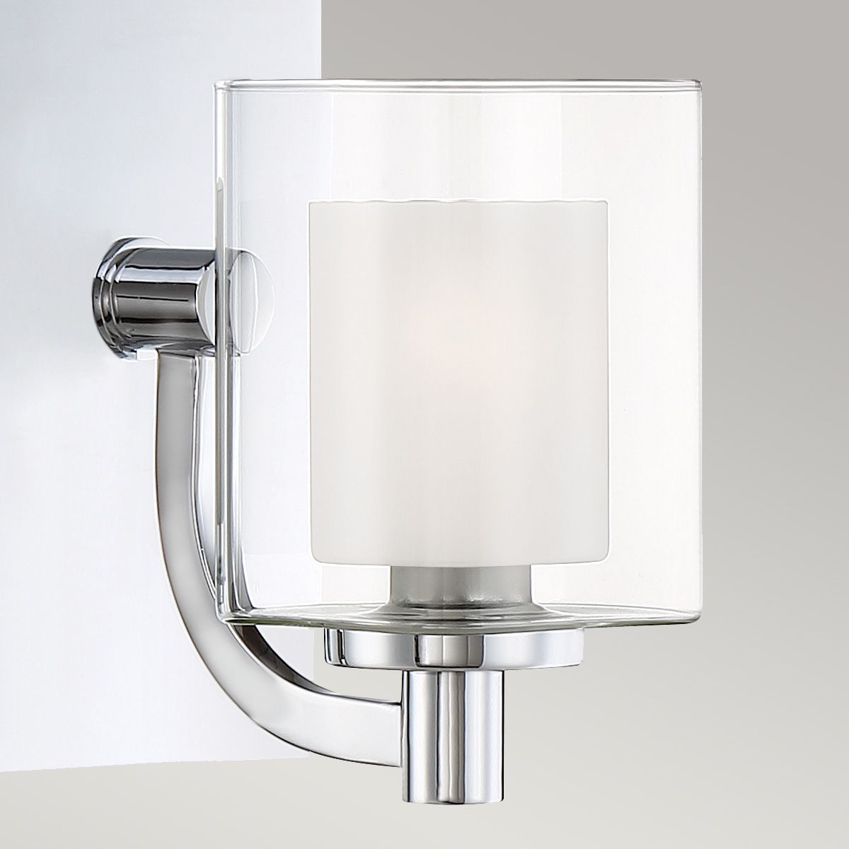 Kolt 1-flammige Wandleuchte - Poliertes Chrom - Elsteadlighting - leuchtengrosshandel24