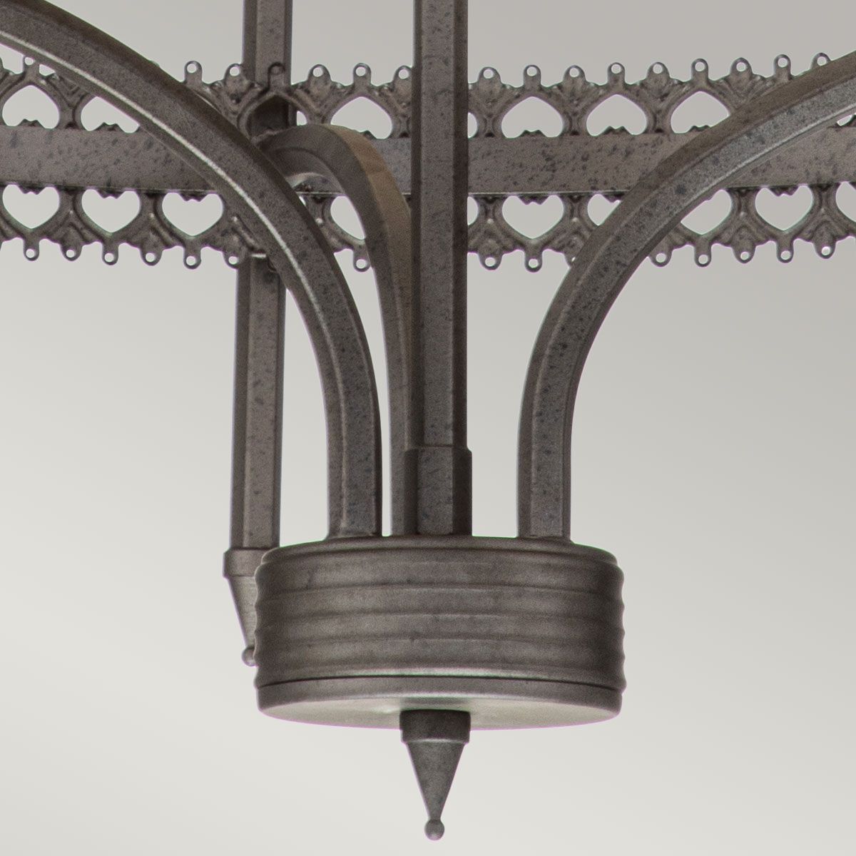 Kronleuchter Crown 3-flammig - Iron Gate - Elsteadlighting - leuchtengrosshandel24