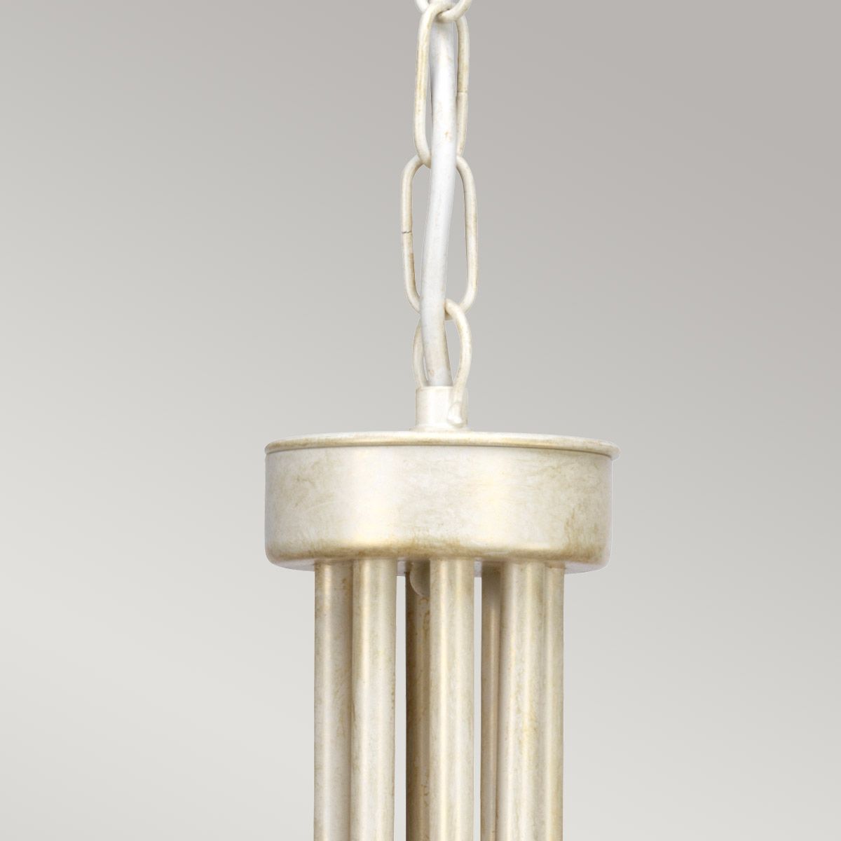 Kronleuchter Olivia, 8 Lichter, Elfenbein/Goldpatina - Elsteadlighting - OV8 - IVORY - GOLD