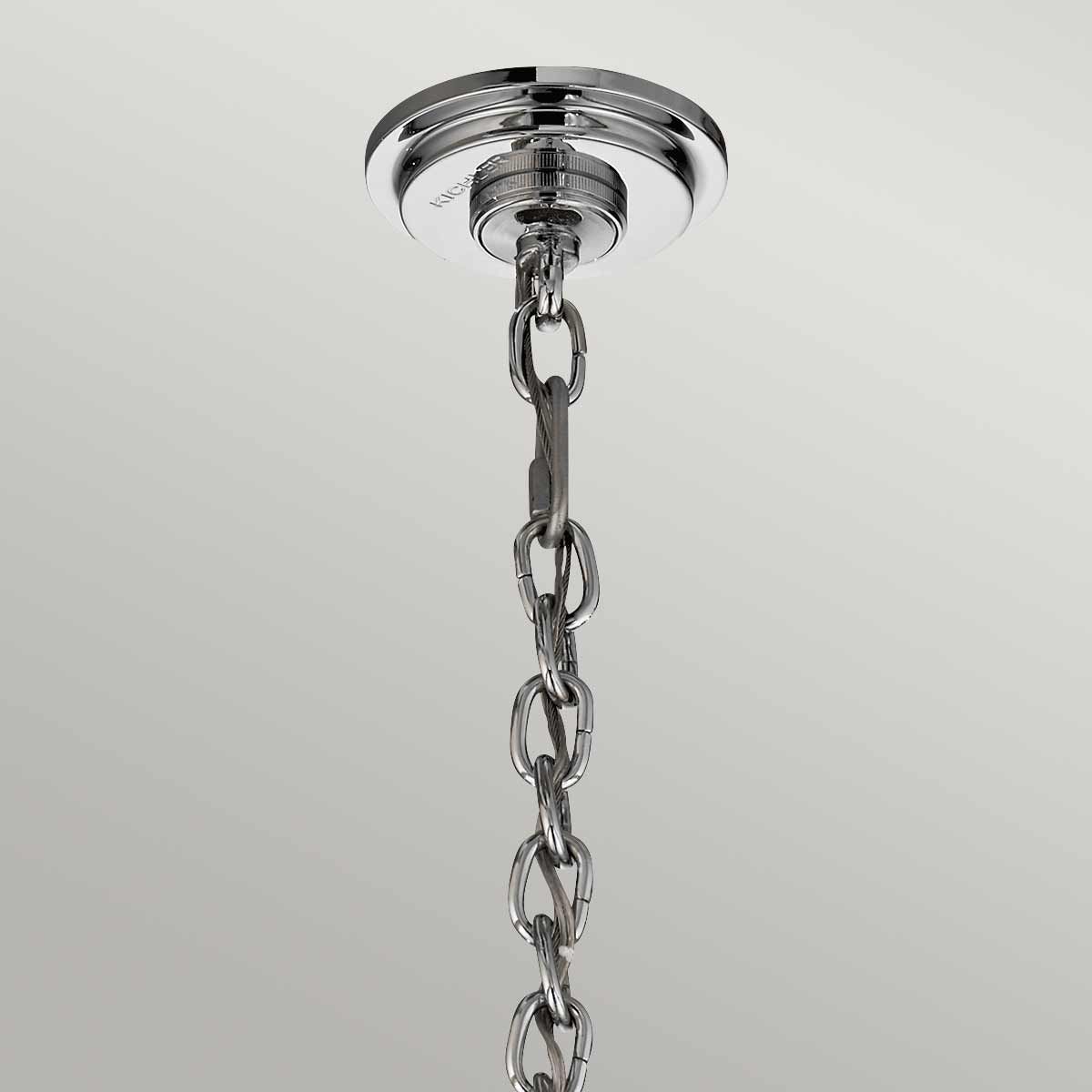 Kronleuchter/Pendelleuchte „Piper“, 18 Lichter, poliertes Chrom - Elsteadlighting - KL - PIPER - 18P - PC