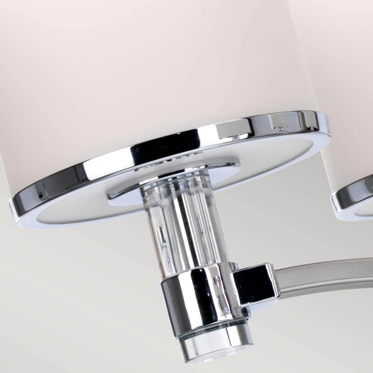 Kronleuchter Prospect Park, 5 Lichter, Satin - Nickel mit Chrom - Elsteadlighting - FE - PROSPECT - PARK5