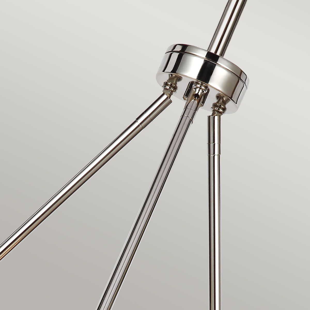 Kronleuchter „Rubin“ mit 6 Lichtern, poliertes Nickel - Elsteadlighting - FE - RUBIN6