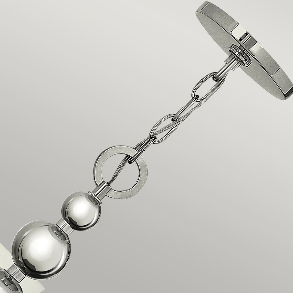 Kronleuchter „Zelda“ mit 5 Lichtern, poliertes Nickel - Elsteadlighting - HK - ZELDA5 - PN