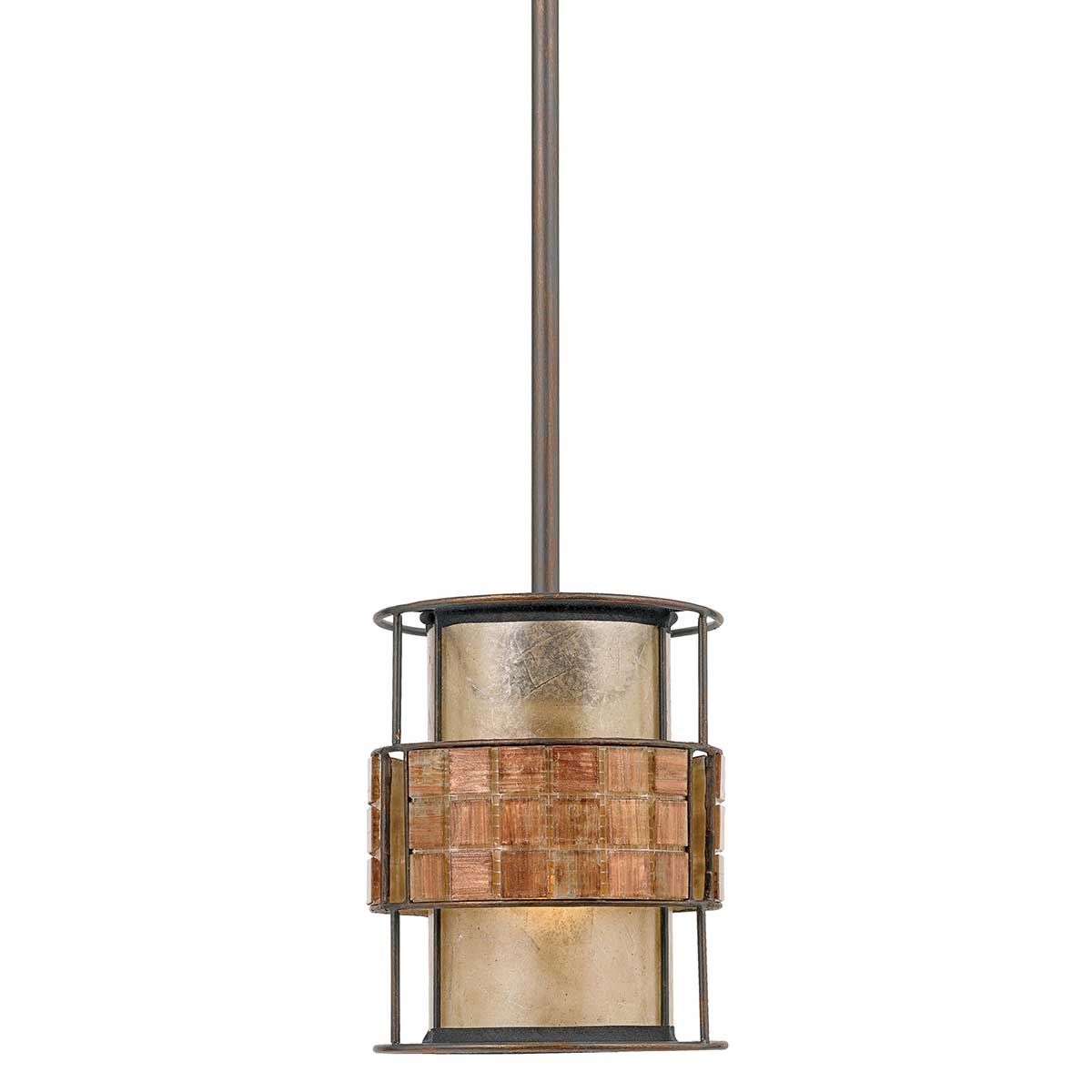 Laguna 1-flammige Mini-Pendelleuchte - Renaissance-Kupfer - Elsteadlighting - leuchtengrosshandel24