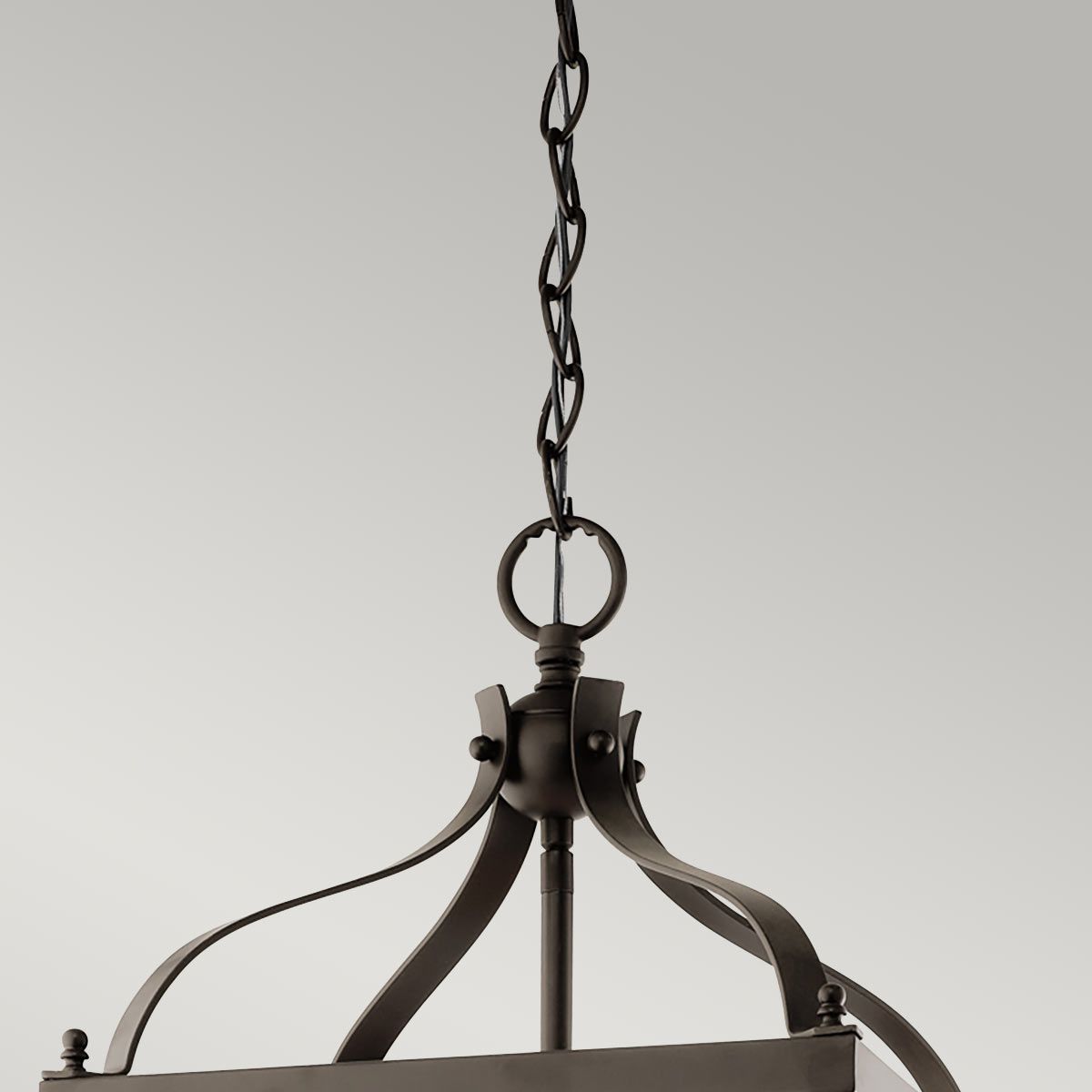 Larkin 3-flammige Pendelleuchte, mittelgroß, alte Bronze - Elsteadlighting - leuchtengrosshandel24