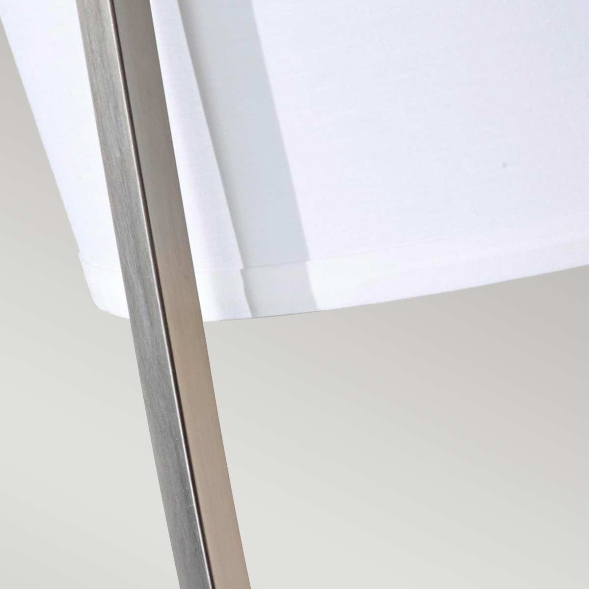 Lex 1-flammige Tischlampe - Gebürsteter Stahl - Elsteadlighting - leuchtengrosshandel24